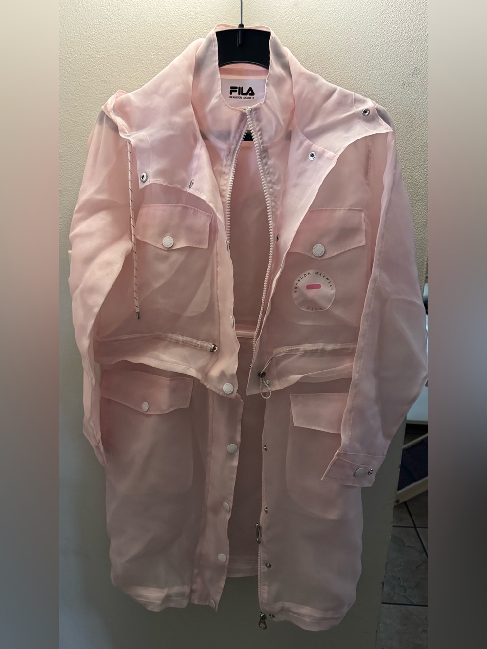 Fila X Brandon Maxwell convertible coat